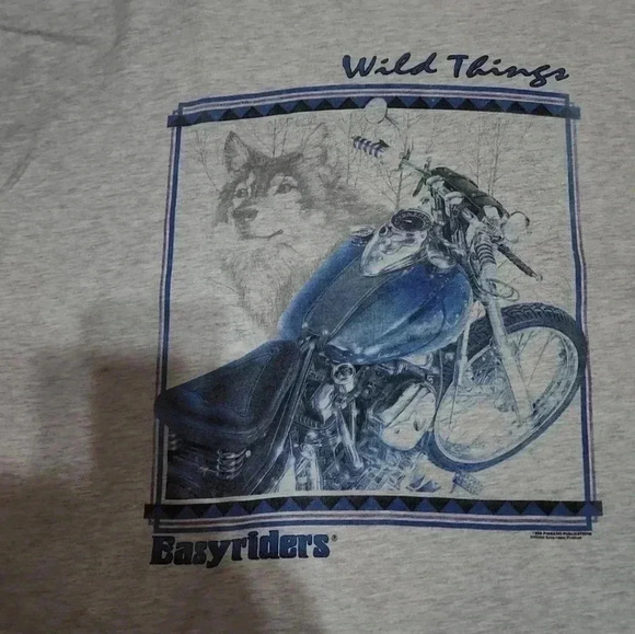 VINTAGE  98 Wild Things Easy Riders Tee. Size XXL - Picture 3 of 6